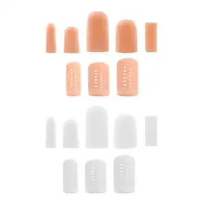 통기성골무 발가락골무 실리콘 발가락보호 보호 늘어나는골무 구멍뚫린골무