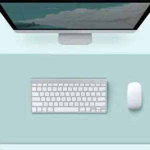 책상커버 컴퓨터 책상 매트 60X30 (스카이) (WFK9ZI0)