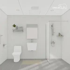 [DAELIM][25년형]대림바스 데일리 라이트그레이 거실욕실 리모델링