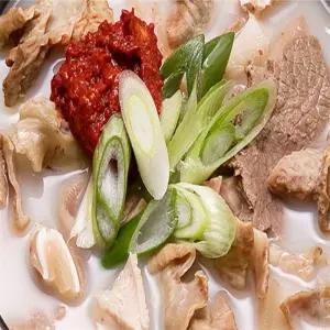 [맛] 가마솥 돼지국밥 150G X 10팩 순대국