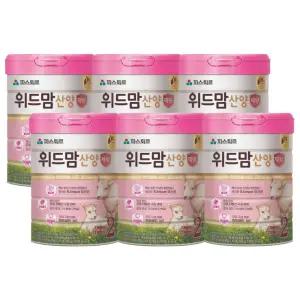파스퇴르 위드맘 산양 제왕 2단계, 750g 6캔