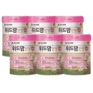 파스퇴르 위드맘 산양 제왕 1단계, 750g 6캔