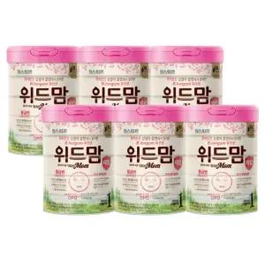 파스퇴르 위드맘 제왕 1단계, 750g 6캔