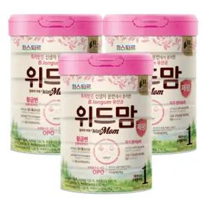 파스퇴르 위드맘 제왕 1단계, 750g 3캔