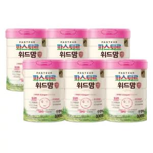 파스퇴르 위드맘 제왕 100일, 750g 6캔
