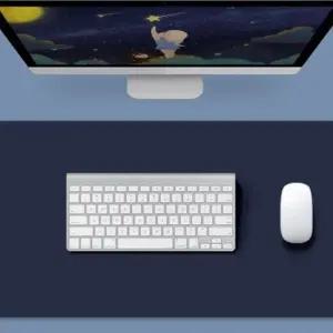 책상커버 컴퓨터 책상 매트 60X30 (네이비) (WFK9ZI2)