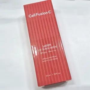 셀퓨전씨 35ML 레이저선크림 데일리 선크림 화장품 패키지 리뉴얼 야외활동