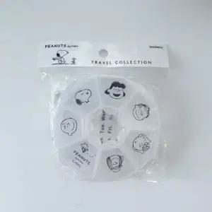 스누피 알약통 여행용 약 케이스 휴대용 정리함