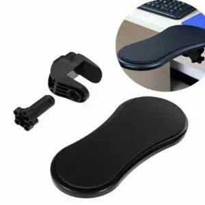 책상 손목 팔꿈치 팔걸이 팔목 거치대 받침대 블랙 (WFKAEUW)