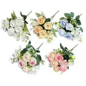 느낌 조화(한다발) 고급 선물 장미 꽃다발 추천 인기상품 생화 플라워