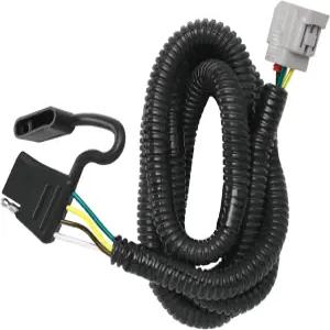 견인 준비 118252 교체용 패키지 배선 하네스; 4-평탄;