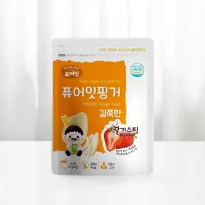 퓨어잇 핑거 길쭉한 딸기스틱 아이과자 간식 (WFKB3W7)