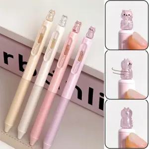 젤펜 단체선물 고양이 6개 중성펜 빙글빙글 신학기 볼펜 답례품 냥이가