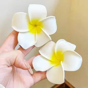 바캉스 신상 기획상품 하와이 셀프웨딩 플라워 집게핀 꽃