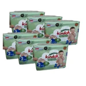 킨도 프리미엄 베베가드 밴드형 기저귀 2단계 6팩 (총120매)