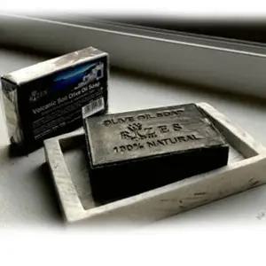 그리스 천연 올리브오일 비누 볼케이노 1P 수분 보습 (WFKB4AU)