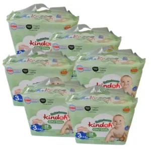 킨도 프리미엄 베베가드 밴드형 기저귀 3단계 6팩