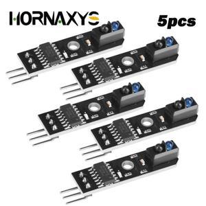 호환 1-10PCS TCRT5000 3PIN 추적 모듈 IR 적외선 라인 반사 트랙 추종자 센서 아두이노용 장애물 회피