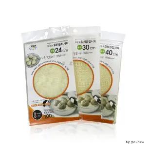 실리콘찜시트 면포 보자기 다용도 기획상품 원형24cm찐만두 추천