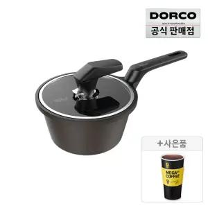 [새해맞이 최대40%] 도루코 뉴캐스트 초콜릿 IH 편수냄비 18cm (뚜껑포함) / 주물냄비