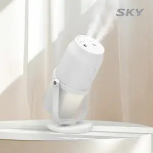 [거치대 세트] 스카이 스윙 무드등 미니 무선 가습기 탁상용 각도조절 MH20