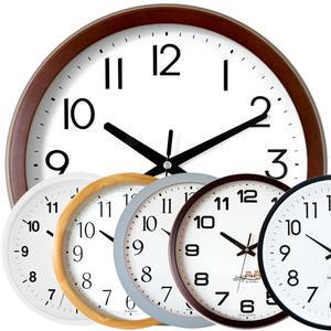 24~50cm 무소음벽시계 무음 원목 인테리어 대형 벽걸이시계 학교 교실 사무실 병원 개업 집들이 선물 소형 대형 국산 거실 공장 식당 앤틱 엔틱