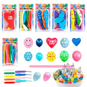 케이스풍선 모양 파티 요술풍선 물풍선 펄풍선 미술재료 22종