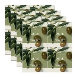 해피바스 비누 올리브 90g 16개