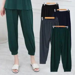 엄마옷 편안해 데일리 9부 바지 홈웨어 1GHJ09008 중년여성 마담 60 70대  빅사이즈 할머니