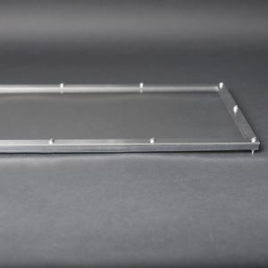 화목 난로 불보기창 사이즈L 286x156 내열 유리 세트 만들기 불멍창 다이 DIY 관찰창 내열유리창