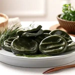 [아리울떡공방]굳지않는 진도해풍쑥개떡 1kg
