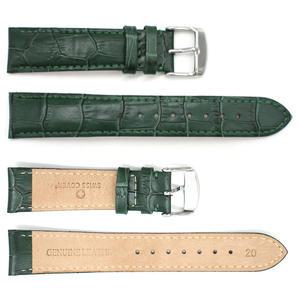스위스커버 로렉* 다크 그린 20mm 가죽 시계줄