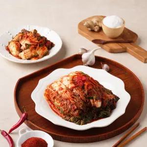 봄동겉절이 3kg 보성엔 녹차김치 전라도 겉절이 김치