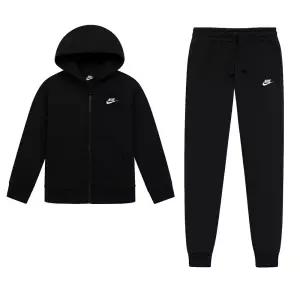 나이키 NSW 코어 플리스 후드 조거 기모 주니어 아동 트레이닝복세트 짐웨어 블랙 BV3634-010