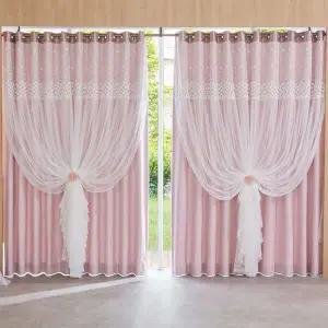 [지나송]마리엔 웨딩스타일 암막커튼 슈퍼특대형(620×230cm)