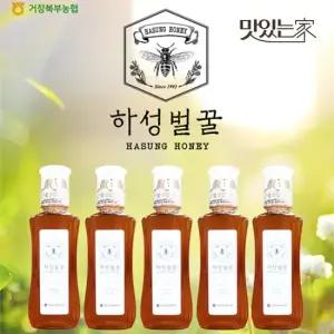 맛있는家 거창북부농협 하성벌꿀 500g x 5병