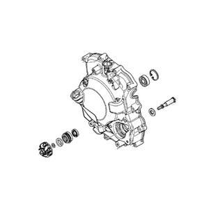 혼다 포르자350 R 크랭크 케이스 커버 ASSY 23-24년 11300K1BK20