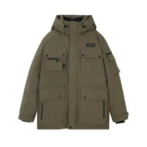 [버커루] 남성) 아웃포켓 후드 헤비다운 (B234DW420P)