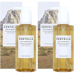스킨1004 마다가스카르 센텔라 라이트 클렌징 오일 200ml + 200ml 깔끔한 모공 클렌징