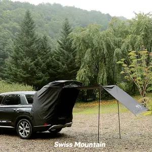 SUV 도킹 꼬리 텐트_쏘렌토 카니발 싼타페 펠리세이드_차박 텐트+연장타프