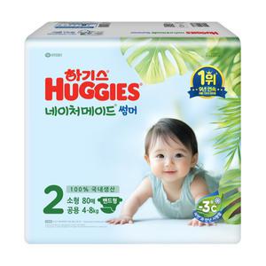 2025 네이처메이드 썸머 밴드 2단계 소형 공용 80매 2팩