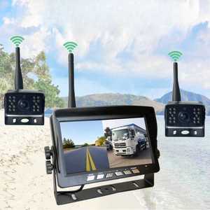 화물차 무선 후방카메라 대형차 모니터 트레일러 중장비 10.1인치 크레인
