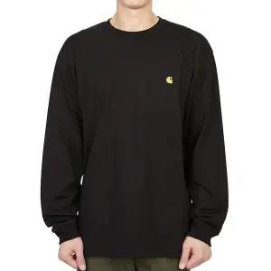 [칼하트]긴팔 티셔츠 I02639200FXX BLACK GOLD 78911678