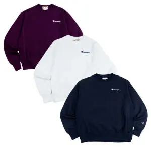 [챔피온]챔피온 리버스 위브 엠브로이더드 스크립트 남성 크루넥 3종 GF70-Y06819
