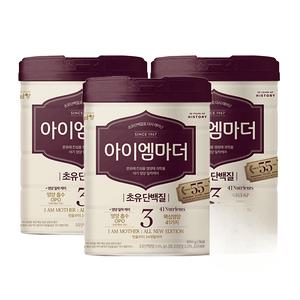 아이엠마더 3단계 800g  3캔 첫돌부터 24개월까지 두뇌발달
