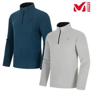 [롯데백화점]밀레 (행사) 남성 겨울 시그니처W 플리스 등산 집업 티셔츠_MVTWT324