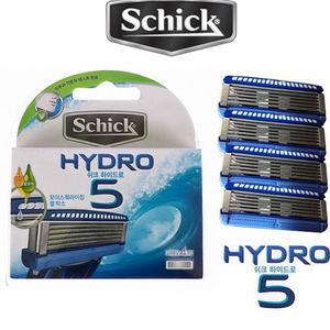 시크 리필면도기 쉬크 하이드로 5 리필면도날 4입