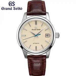남자 여성 손목 시계 GrandSeiko-오리지널 Gs 기계식 포멀 남성용 SBGR261G 레트로 크림 다이얼 탑 럭셔리
