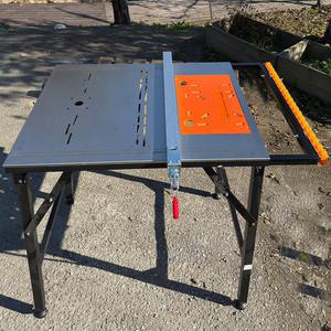 카멜 원형톱다이 목공 테이블쏘 접이식 만능 롤러 작업대 조기대포함 신형HS-7500