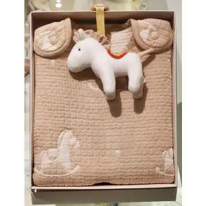 [에뜨와](강남점)(말 출산선물)수면조끼+유모차딸랑이/07S084902,07O083403